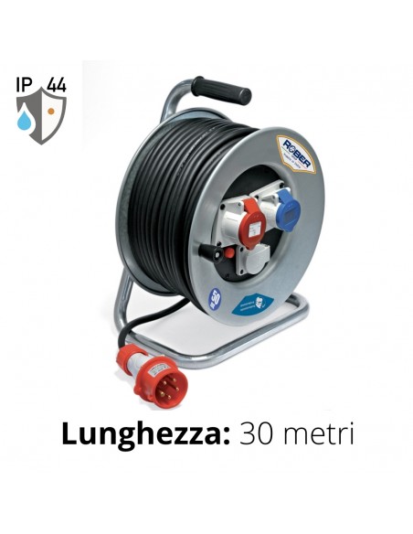 AVVOLGICAVO METAL 30MT.5x2,5 HO7RN-F 220/380V+SCKO