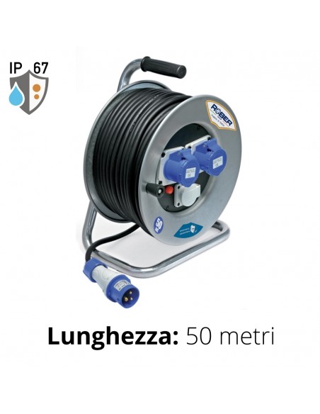 AVVOLG. METAL 50MT.3x2,5 HO7RN-F 2PR.BLU+SCK IP67