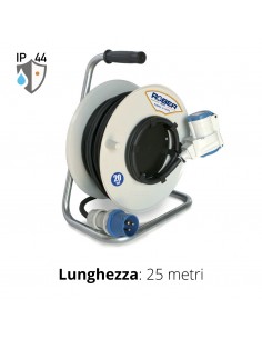 AVVOLGICAVO CAMPER 25 MT. 3x2,5 NEOPR. SP+PR BLU