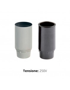 PORTALAMPADA PICCOLA  E14  IMQ NERA