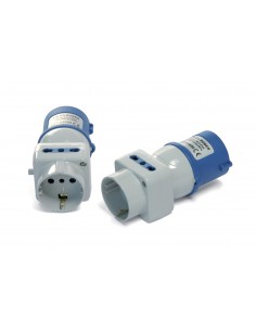 ADATTATORE SPINA CEE BLU 2 BIPRESE+SCHUKO