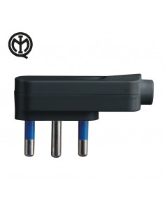 SPINA PIATTA 16A  2P+T NERA