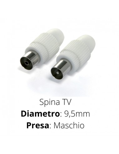 SPINA VOLANTE TV DA 9,5mm