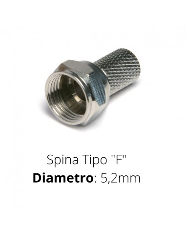 SPINA TIPO "F"  DIAM. 5,2