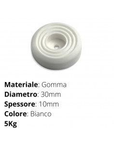 PARACOLPO MM 30 PIATTO BIANCO