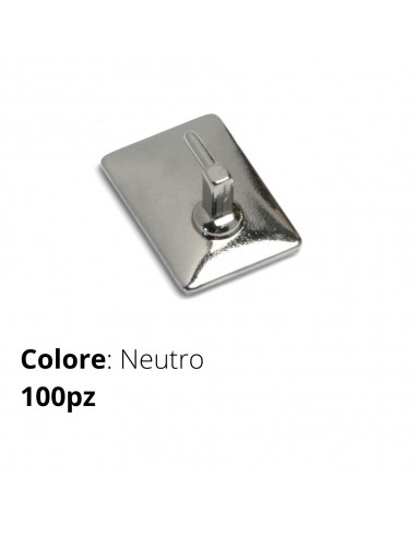 METALBRIS RETTANGOLARE NICKEL