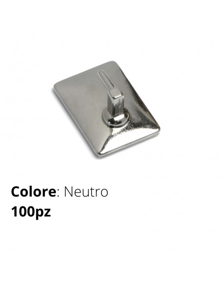 METALBRIS RETTANGOLARE NICKEL