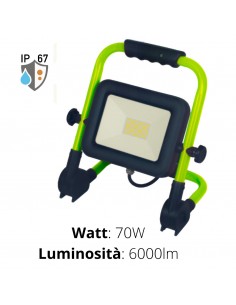 PROIETTORE DA CANTIERE LED 70W