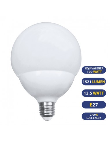 GLOBO LED 1521LUMEN 15W E27 2700K