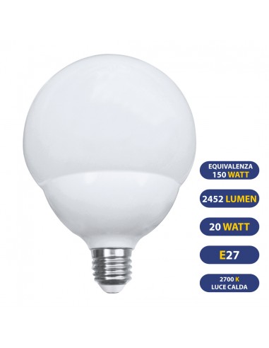 GLOBO LED 2350LUMEN 22W E27 2700K